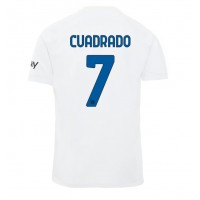 Camiseta Inter Milan Juan Cuadrado #7 Visitante Equipación 2023-24 manga corta